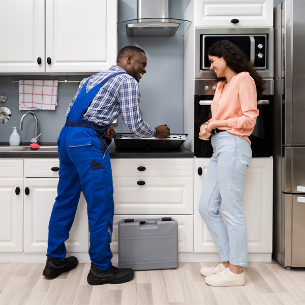 what kind of warranty do you offer on your cooktop repair services in Massanetta Springs VA